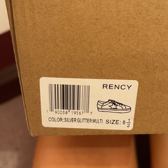 Vintage Havana Rency Star Sneakers In Silver - Picture 7 of 8